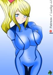 1female 1girls 2020 artist_logo artist_signature belly_button belly_button_visible_through_clothing blonde blonde-haired_female blonde_female blonde_hair blonde_hair_female blonde_ponytail blue_eyes blue_eyes_female blue_skinsuit breast clothed clothed_female clothing curvaceous curvaceous_body curvaceous_female curvaceous_figure curvaceous_hips curvaceous_thighs curves curvy curvy_body curvy_female curvy_figure curvy_hips curvy_thighs digital_art digital_drawing digital_drawing_(artwork) digital_media digital_media_(artwork) digital_painting_(artwork) female female_focus female_human female_only female_solo hand_on_breast hand_on_own_breast hand_on_own_chest hourglass_figure hourglass_figured_female looking_aside looking_aside_at_viewer looking_at_viewer lucky-jj metroid nintendo nipple_bulge nipples_visible_through_clothing patreon patreon_link patreon_logo patreon_username pointy_chin ponytail ponytail_(hair) ponytail_female pussy pussy_lips pussy_visible_through_clothes round_boobies round_boobs round_breasts round_tits round_titties samus_aran shiny shiny_body shiny_breasts shiny_clothes shiny_eyes shiny_hair shiny_legs shiny_skin shiny_thighs skinsuit skintight skintight_clothes skintight_clothing skintight_suit solo solo_female solo_focus vagina_visible_through_clothing voluptuous voluptuous_body voluptuous_female watermark zero_suit_samus