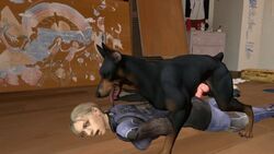 Jill Valentine (Blonde) Rule 34 Image