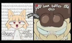 2koma 5:3 animated anthro background_text bav blush correction corrective_rape dark-skinned_male deep_throat duo female human_female human_on_anthro instant_loss_2koma male male/female male_on_top musi_cassie neco-arc on_top oral oral_penetration penetration recording short_playtime sound sound_edit tagme talking_to_another tsukihime type-moon video wall_of_text yapping