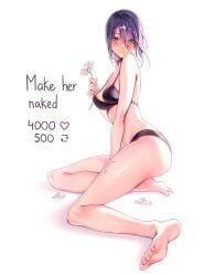 reze_(chainsaw_man) chainsaw_man strip_game thick_legs wide_thighs wide_hips thick_thighs thighs medium_breasts tits breasts clothing clothed variant_set pinup machulanko 1girls curvy curvy_figure curvy_hips curvy_body curvy_female bra lace lace_trim lace-trimmed_bra topless topless_female no_shirt panties panties_only bottomless
