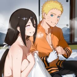 1boy 1boy1girl 1girls affair ai_generated blonde_hair blush boruto:_naruto_next_generations breasts brother_in_law_and_sister_in_law brown_hair cheating cheating_husband duo_focus female flirting hokage howsir hyuuga_hanabi indoors jacket long_hair lovers male male/female naruto naruto_(series) netorare ntr ponytail sitting skirt straight teasing undressing uncensored uzumaki_naruto very_long_hair yellow_hair wanting_more under_covers