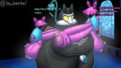 1girl 1girls breasts cat_ears curvy deltarune deltarune_chapter_5 female furry legs nun nun_outfit tagme tasque_manager tasque_manager_(deltarune) tasque_manager_(nun) thick_thighs tight_clothing voluptuous voluptuous_female yellow_eyes
