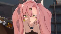 1boy 1girls 3d_animation animated cum cum_drip cum_in_pussy cum_inside cum_leaking_out_of_pussy doggy_style hi_res highres horizontalslope huge_ass huge_breasts long_hair nicole_demara penetration pink_hair pink_hair_female sex sound straight straight_sex tagme unseen_male_face vaginal_penetration vaginal_sex video zenless_zone_zero