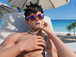 ai_generated artist_request bara drugging gay male male_only muscular nipples overwatch overwatch_2 sleep_molestation sleeping somnophilia tagme video wuyang