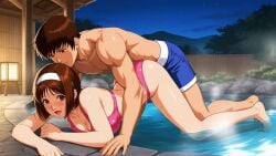 ai_generated couple_sex doggy_style_sex doggystyle_position king_of_fighters kof shingo_yabuki the_king_of_fighters vaginal_penetration vaginal_sex whip_(kof)
