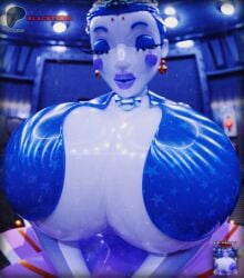 3d 3d_(artwork) 3d_model 3d_render alternate_version_at_paywall alternate_version_available alternative_version_available ballerina ballora ballora_(cosmic_trance) ballora_(fnafsl) big_boobs big_breasts big_tits blackterio blue_hair boobs breasts closed_eyes cosmic_trance female female_only five_nights_at_freddy's five_nights_at_freddy's:_sister_location huge_boobs huge_breasts huge_tits purple_lipstick solo tits