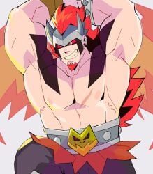 bara muscular_male muscular sfw brawl_stars damian_(brawl_stars) beefy