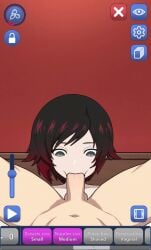1boy 1girls 2d 2d_animation ai_assisted animated big_penis blowjob blowjob_face breath cum cum_in_mouth cumshot deepthroat female game gameplay gameplay_mechanics light-skinned_female mp4 my_hardcore_harem necwaiworks orgasm patreon_logo patreon_url patreon_username penis ruby_rose rwby rwby_ice_queendom self_upload sex sexual sound sucking sucking_penis tagme uncensored video video_games