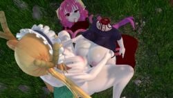 1futa 1girls 3d animated bikini black_shirt black_thighhighs blonde_hair blood blood_spurt bouncing_breasts breasts corpse curved_horn death decapitation dragon_girl dragon_tail empty_eyes female female_death futa_on_female futanari gore guro gurochanop horn horns huge_breasts ilulu_(dragon_maid) maid_headdress miss_kobayashi's_dragon_maid necrophilia nipples nude paizuri perpendicular_paizuri pov red_eyes red_hair severed_head sex shirt_lift shortstack slippers snuff sound tagme third-party_edit tohru_(dragon_maid) twintails video
