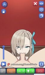 1boy 1girls 2d 2d_animation ai_assisted animated asuna_(blue_archive) big_penis blowjob blowjob_face blue_archive breath cum cum_in_mouth cumshot deepthroat female game gameplay gameplay_mechanics light-skinned_female mp4 my_hardcore_harem necwaiworks orgasm patreon_logo patreon_url patreon_username penis self_upload sex sexual sound sucking sucking_penis tagme uncensored video video_games