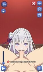 1boy 1futa 1girls 2026 2d 2d_animation ai_assisted animated big_penis blowjob blowjob_face breath cum cum_in_mouth cumshot deepthroat eager_blowjob eager_female emilia_(re:zero) fantasy female futanari game gameplay gameplay_mechanics human humanoid light-skinned_female mp4 my_hardcore_harem necwaiworks orgasm patreon_logo patreon_url patreon_username penis re:zero_kara_hajimeru_isekai_seikatsu self_upload sex sex_change sexual sound sucking sucking_penis tagme uncensored video video_games