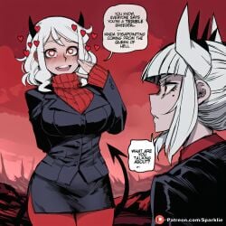 futanari futanari_only futa futa_only breasts patreon penis girly balls self_upload ai_generated highres high_resolution stable_diffusion dickgirl huge_breasts huge_boobs huge_ass huge_cock huge_balls huge_butt huge_thighs huge_penis huge_testicles medium_breasts medium_penis medium_ass sexy horny cock worship futa_sans_pussy muscular 1futa girl waifu_diffusion waifu anime anime_style hentai 1girl boobs curvaceous curvaceous_figure curvaceous_female curvaceous_body female female_focus shiny vagina voluptuous voluptuous_female big_breasts big_ass fit_female hourglass_figure pussy clitoris ai_assisted uncensored caption dialogue comic comic_page manga manga_page text text_bubble speech_bubble story 1girls sparklie modeus_(helltaker) helltaker helltaker_(character) white_hair succubus succubus_horns succubus_tail tail demon demon_girl demoness demon_tail red_pupils red_eyes heart_eyes horns demon_horns lucifer_(helltaker) futa_on_female futa_with_female