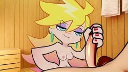 3d 3d_animation blonde_hair breasts briefers_rock cock cum cumshot dick female glengrantsquid handjob human male male/female manual naked naked_female nude nude_female nude_male pale_skin panty_&_stocking_with_garterbelt panty_anarchy penis sound tagme video