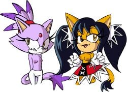 blaze the cat from sonic (series) by citrus1694