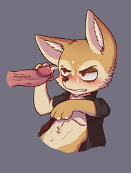 blush canine clothed clothing cum cum_on_face cumshot disembodied_penis disney erection fennec finnick fox gay handjob hi_res human humanoid_penis male male_only mammal orgasm partially_clothed penis yaoi zootopia 流星と夜空~☆_(artist)