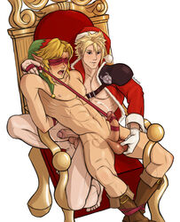 cloud strife from christmas by bludwing