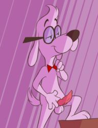 1boy 20th_century_fox canine dreamworks eyewear glasses jay_ward_productions ladysomnambule male male_only mammal mr._peabody mr._peabody_and_sherman penis rocky_and_bullwinkle solo