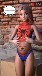 3d back_alley backalley belly_bulge big_eyes biting_lip blonde_hair blue_eyes body_writing camel_toe cameltoe camera_pov camera_view cheating cheating_girlfriend cosplay cuckold cuckold_pov cuckolding fertile fertilization freckles freckles_on_face frosted_tips funny gearslad7 gwen_stacy gwen_stacy_(spider-verse) innie_pussy lip_bite lip_biting lipbite long_eyelashes looking_at_camera looking_at_viewer middle_finger midriff pierced_eyebrow piercing piercings pregnant pregnant_belly pregnant_female public raceplay recording revealing_clothes smile spider-gwen spider-man:_into_the_spider-verse spider-man_(series) teasing white_female young young_female