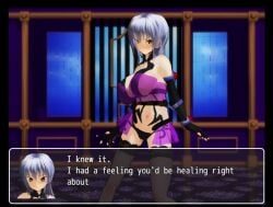 1girls 3d_animation amber_eyes big_breasts black_background boko877 breasts cleavage clothing crotch_stepping cum female fishnets from_below girl_beats_hero high_heels jiggle mmd over_clothes pov purple purple_high_heels selunelia selunelia_(girl_beats_hero) skirt sound stepped_on stepping_on_genitals tagme trample trampling video witch yellow_eyes