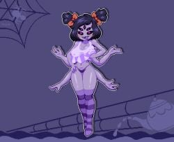 muffet from undertale by andydrew297149