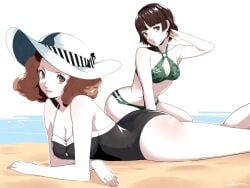 haru okumura from atlus by eightyfourart