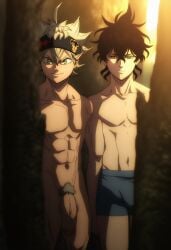 asta (black clover) from black clover by hawkchan99