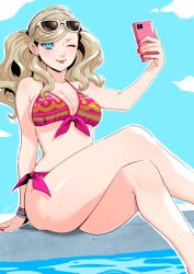 ann takamaki from persona by eightyfourart
