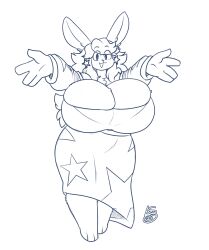 big_breasts breasts busty_boy cleavage furry huge_breasts lunarspy tagme thick_thighs wide_hips