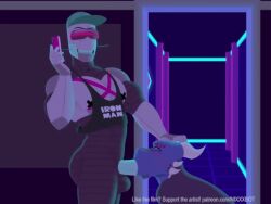 animated blowjob gay gif loop looping_animation male male_only muscular muscular_male nixxxbot nixxxbot_(character) voidslutva zoid_(e-zoid)