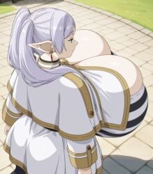 1girls absurdres after_sex age_progression aged_up ahoge ai_generate ai_generated areola areola_slip areolae ass ass_focus asshole bangs bare_shoulders before_and_after belly belly_button big_ass big_breasts big_nipples big_thighs bimbo bimbofication black_footwear black_high_heels black_shoes blue_eyes blunt_bangs blush blushing_at_viewer bottom_heavy bottomless bow bra braid breast_expansion breast_suppress breasts breasts_bigger_than_head bubble_ass bubble_butt bulge cameltoe cleavage cleavage_cutout clothing_cutout collarbone covered_nipples covering_breasts cowboy_shot cupless_bra curvaceous curvy detached_sleeves elf elf_ears elf_female elf_girl elmenois expansion expansion_sequence fake_breasts female female_focus female_only flower flower_hair_ornament flower_on_head footwear frieren frieren_beyond_journey's_end full_body fully_clothed fully_clothed_female gigantic_ass gigantic_breasts gigantic_butt gigantic_thighs green_eyes gyaru hair_flower hair_ornament hairband halter_top halterneck hand_on_own_breast headband hentai hi_res high_heeled_shoes high_heels high_resolution highres hips hourglass_figure huge_areolae huge_ass huge_breasts huge_butt huge_cleavage huge_nipples hyper_breasts inflation jewelry large_breasts leotard linea_alba long_hair long_hair_female long_purple_hair long_straight_hair looking_at_viewer looking_to_the_side mage makeup milf mommy navel nipples no_bra no_bra_under_clothes open_clothes open_mouth oppai pelvic_line plain_background progression puffy_areola sand sea sequence shiny_clothes shoes short_hair shorts shortstack simple_background skin_tight skirt smile solid_color_background solo solo_female solo_focus standing standing_female straight_hair string_bikini string_panties thick_ass thick_legs thick_thighs thighs toned toned_body toned_female toned_stomach top_heavy transformation twintails uncensored undersized_clothes upper_body voluptuous voluptuous_female walking white_background white_hair wide_hips