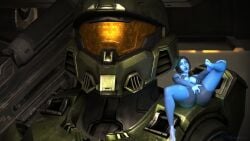 cortana from halo (series) by otacon212