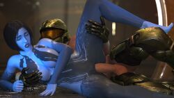 cortana from halo (series) by otacon212