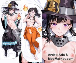 1girls adult adult_female areolae armpits bare_armpits bare_arms bare_belly bare_breasts bare_chest bare_hands bare_midriff bare_navel bare_nipples bare_shoulders bare_skin bare_tits bare_torso belly belly_button black_hair black_hair_female black_tank_top breasts breasts_apart busty busty_female busty_girl censored censored_genitalia censored_pussy censored_vagina child_bearing_hips collarbone curvaceous curvaceous_body curvaceous_female curvaceous_figure curvaceous_hips curvy curvy_body curvy_female curvy_figure curvy_hips digital digital_art digital_drawing digital_drawing_(artwork) digital_media digital_media_(artwork) elbows enen_no_shouboutai exposed_armpits exposed_arms exposed_belly exposed_breasts exposed_chest exposed_midriff exposed_navel exposed_nipples exposed_shoulders exposed_skin exposed_tits exposed_torso feet female female_focus female_only fertile_hips fingernails fingers fire fire_force firefighter flames full_body groin half_naked half_nude hand_on_hip hand_on_own_hip hand_on_own_waist hand_on_waist head_tilt high_resolution highres hourglass_figure knee_up large_breasts lean_figure linea_alba lips long_hair looking_at_viewer looking_up looking_up_at_viewer lying lying_down lying_on_back lying_on_bed maki_oze mature mature_female midriff moe_market naked naked_female naked_woman narrow_waist navel neck_guard nipples nude nude_female nudity on_back parted_lips ponytail posing posing_for_the_viewer posing_naked posing_nude purple_eyes purple_eyes_female saluting semi_nude shoulders sidelocks simple_background slender_body slender_waist slim_waist smile smiley_face smiling smiling_at_viewer soldier solo stomach tank_top tank_top_aside tank_top_lift thick_thighs thighs tilted_head toes uncensored_breasts uncensored_nipples underboob white_background wide_hips witch_hat