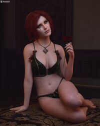 triss merigold from cd projekt red by missally