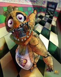 2026 animatronic anthro areola avian beak big_breasts biped bird breasts camera_view chicken female_anthro five_nights_at_freddy's five_nights_at_freddy's_2 galliform genitals glistening_genitalia legs_together looking_at_viewer machine non-mammal_breasts non-mammal_nipples open_beak open_mouth orange_beak phasianid robot scottgames scuted_legs scutes solo teeth thick_thighs toothed_beak wire withered_chica withered_chica_(fnaf) yellow_body glistening_penis high_angle_view high_angle from_above from_above_view 1anthro purple_eyes endoskeleton textured_skin armless background thick anthro_only reflective_floor checkered_floor checkered wires huge_breasts large_breasts boobs broken chica_(fnaf) chubby chubby_anthro chubby_belly chubby_body clawed_feet floor floor_tiles fnaf fnaf_2 mascot_horror no_arms yellow_fur looking_up avian_humanoid dirty overweight overweight_anthro robotic exposed_endoskeleton solo_focus solo_futa solo_anthro robot_girl fnaf2_location self_upload artist_name artist_signature makuri_furudo twitter_link hi_res highres high_resolution absurd_res absurdres absurd_resolution 2d 2d_(artwork) 2d_artwork digital_media_(artwork) digital_drawing_(artwork) digital_media digital_art 1girl 1girls 1female female female_only female_focus covered_nipples overweight_female almost_naked almost_nude almost_naked_female clothing clothed clothed_female bottomless apron apron_only bib bib_only sagging_breasts saggy_breasts sfw sfw_version