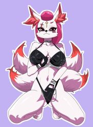 1girls bikini female_only fortnite furry kimiko_(fortnite) kimiko_five_tails kitsune solo the_ashen