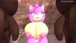 1girls 2boys 3d 3d_animation amy_rose animated anthro anthro_female belly belly_button big_boobs big_breasts big_penis bimbo black_cock black_dick black_guy black_male black_man boobs bouncing_breasts bow_panties bra bra_down bra_pull bra_removed breasts completely_naked completely_naked_male completely_nude completely_nude_male dark-skinned_male dark_skin eyelashes fat_man female_anthro flaccid flaccid_cock flaccid_penis furry gigantic_breasts green_eyes hairband huge_breasts huge_cock human human_on_anthro imminent_paizuri imminent_sex imminent_threesome interracial large_breasts large_penis leviantan581re mp4 naked nipples no_sound nude overweight overweight_male panties penis pink_fur presenting presenting_breasts red_bow red_hairband short_stack shortstack smile sonic_(series) sonic_the_hedgehog_(series) video wall wall_(structure)