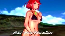 3d animated beach blonde_hair bondsheet breasts cowgirl_position fellatio female female_masturbation futa_on_female futa_with_female futanari indoor_nudity indoor_sex indoors kissing male masturbation morag_ladair_(xenoblade) multiple_girls mythra_(xenoblade) nail_polish navel nipples nude nude_female outdoor_masturbation outdoor_sex outdoors peeping pyra_(xenoblade) red_eyes red_hair sex sound straddling swimsuit tagme video voyeurism xenoblade_chronicles_(series) xenoblade_chronicles_2