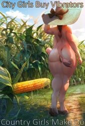 3d animal_genitalia animal_penis anthro ass biceps big_breasts blender_(software) bodily_fluids bonnie_bovine bonnie_bovine_(character) bovid bovine breasts corn cornfield cornography country_girl country_girls_make_do country_road digital_media_(artwork) dirt ear_of_corn equine_genitalia equine_penis food futanari genitals herm hi_res hooves intersex liliooya mammal meme penis plant sex_toy solo sunset tail thick_thighs yabalbes