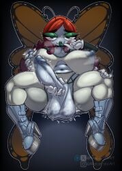 1futa 4_arms antennae_(anatomy) artist_name artist_signature big_ass big_balls big_breasts black_eyes boots breasts brown_hair butterfly butterfly_wings disney disney_channel finger_on_face freckles_on_balls freckles_on_chest futa_only futanari gloves green_eyeshadow green_lipstick hand_on_breast hand_on_leg hand_on_penis hung_futa insect_girl instagram_logo intersex light-skinned_futa lingerie lingerie_only looking_at_viewer macarroni maria_(the_buzz_on_maggie) maria_monarch maria_the_monarch monarch_butterfly multi_arm muscular_futa muscular_thighs patreon_logo penis seductive seductive_pose seductive_smile steaming_body steamy sweat sweating the_buzz_on_maggie thighhighs twitter_logo watermark