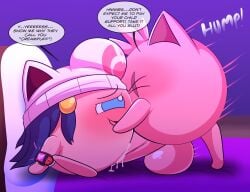 absurd_res blush bodily_fluids clock creampuff_(tepigfan101) cum dawnpuff_(taomaiko) duo ejaculation female fusion generation_1_pokemon genital_fluids genitals heart_symbol hi_res hyper jigglypuff male male/female nintendo orb orbs original_character penetration penis pokemon pokemon_(species) poketch sex sexual tepigfan101 text thrusting watch wristwatch