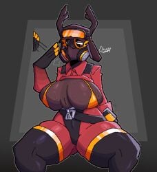 fempyro from team fortress 2 by chuyy
