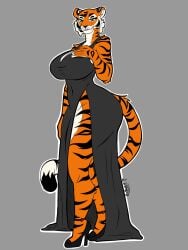 clothing curvaceous curvaceous_female curvaceous_figure curvy curvy_figure curvy_hips dress feline feline_ears feline_tail female female_focus female_only furry furry_female furry_only love_dead_man