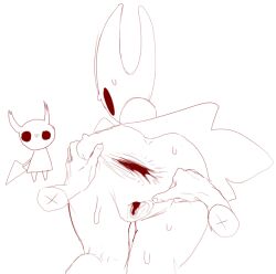 1girls 2_horns alternate_body_type alternate_breast_size arthropod artist_name big_ass big_breasts big_butt bingledingus black_body black_skin breasts bubble_ass bubble_butt bug bug_girl female female_only hollow_knight hornet_(hollow_knight) large_ass large_breasts large_butt silksong
