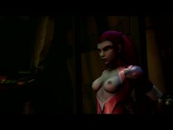 3d animated bouncing_breasts breasts chained clothing deepthroat face_fucking fellatio female forced forced_oral half-life headcrab monster nipples no_sound oral overwatch rape restrained size_difference throat_fuck video widowmaker