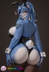 1girls absurdres aerythfox ai ai_art ai_generated anthro anthro_only anus_outline big_ass big_breasts big_butt big_thighs black_background blue_fur breasts breasts_bigger_than_head bunny_costume bunny_ears bunnysuit female female_only furry furry_female furry_only krystal krystal_(star_fox) large_ass large_breasts large_butt large_thighs looking_at_viewer milf mommy patreon patreon_username presenting presenting_anus presenting_ass presenting_hindquarters simple_background smiling smiling_at_viewer solo solo_anthro solo_female solo_focus spread_ass star_fox tagme thick_thighs thighs white_fur wide_hips