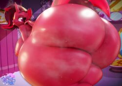 1girls 3d alicorn anthro areolae ass ass_bigger_than_head bat_pony bat_wings bent_over big_ass big_breasts big_butt bottom_heavy breasts bubble_butt cherry_line curvaceous curvy curvy_figure erect_nipples female female_only friendship_is_magic furry geodat64 hasbro heterochromia horn huge_ass huge_breasts long_hair looking_back musk musk_clouds musky_butt my_little_pony nude pony red_eyes red_hair solo solo_female steam steaming_body steamy_ass sweat sweating sweaty sweaty_body sweaty_butt sweaty_thighs thick_thighs tongue tongue_out voluptuous voluptuous_female wide_hips wings yellow_eyes