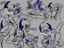 69 banhammer_(phighting) comparing_penis drooling huge_cock multiple_images multiple_poses oral phighting verbal_consent zuka_(phighting)