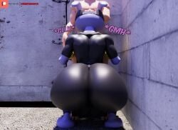 jax (the amazing digital circus) from glitch productions by camseven