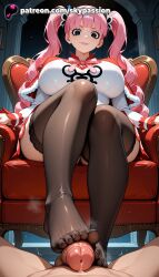1boy 1girls 2025 ai_assisted ai_generated anime artist_name bangs big_breasts big_chest big_penis breast breasts bust busty censored chair chest cock desk dick ejaculation explicit feet feet_fetish female foot_fetish foot_play footjob hi_res high_quality high_resolution highres indoors large_breasts long_hair looking_at_viewer one_piece patreon patreon_username penis perona perona_(one_piece) pink_eyes pink_hair pov sitting skypassion solo_focus stable_diffusion straight thighhighs toejob twintails two-footed_footjob uncensored watermark window
